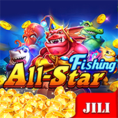 All Star Fishing arcade game artwork