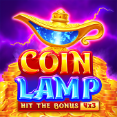 Coin Lamp slot reels artwork