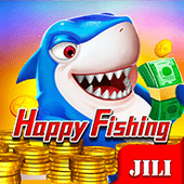 Happy Fishing arcade game artwork