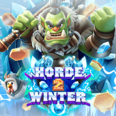Horde 2 Winter slot reels artwork