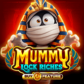 Mummy Lock Riches slot reels artwork